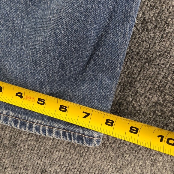 Lucky Brand High Rise Straight Leg Jeans Medium Wash Blue Size 8/29 80318 - Picture 11 of 12